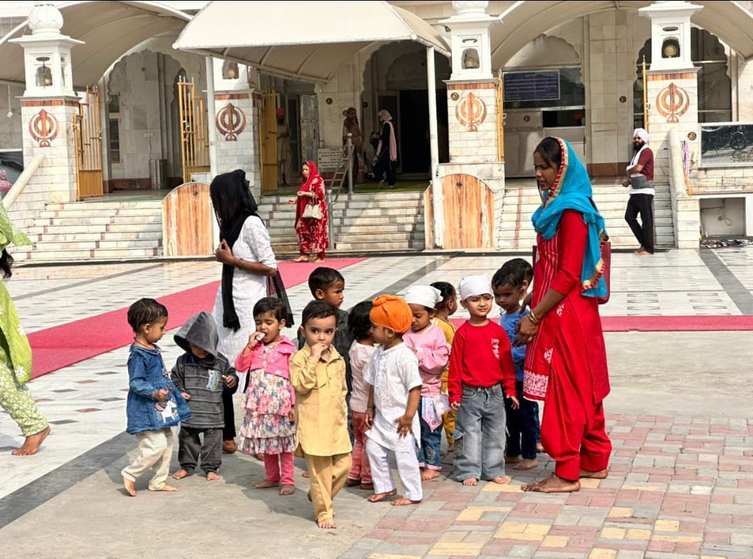 Educational visit to gurudwara