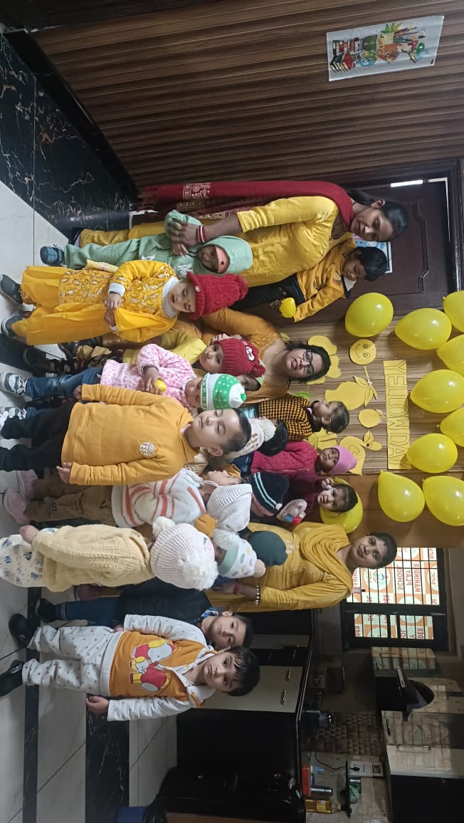 Red yellow green day celebration